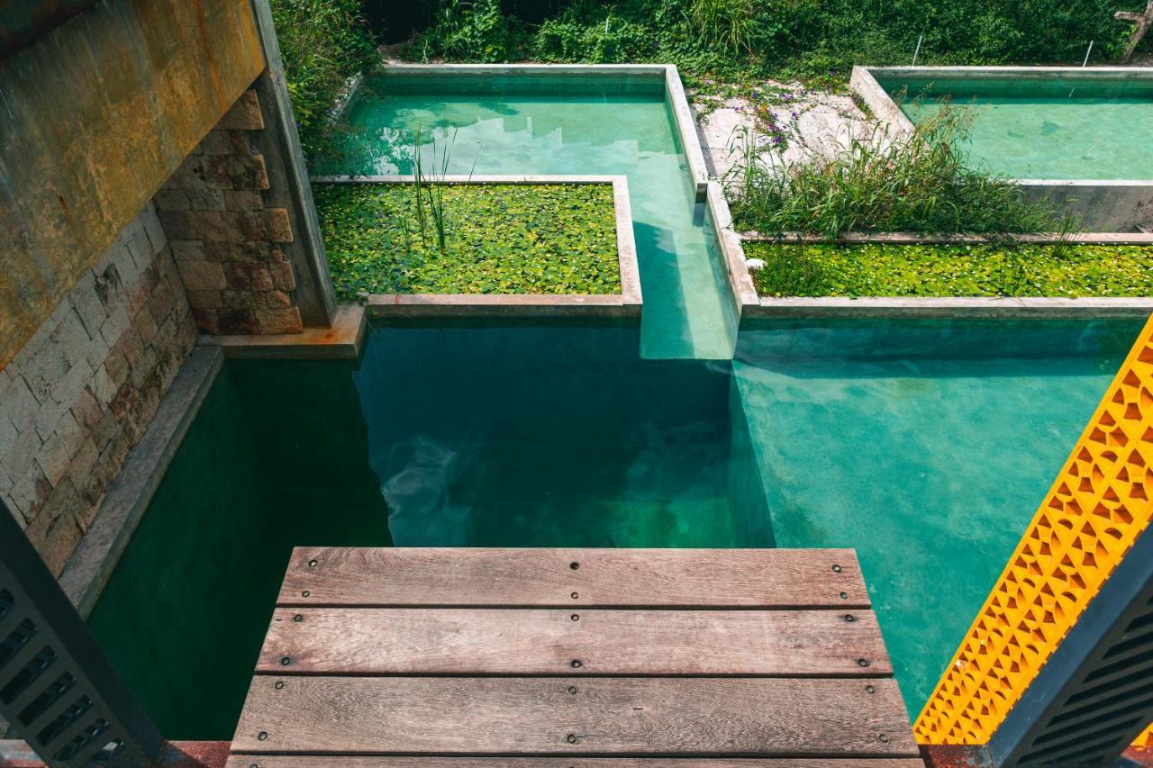 בקאלאר Hotel Makaaba Eco-Boutique מראה חיצוני תמונה The swimming pool at the hotel